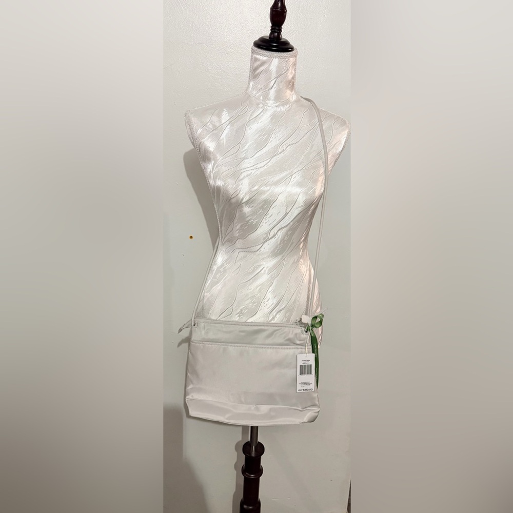 Vera Bradley Original Hipster Gray Crossbody Bag with Slim Adjustable Strap